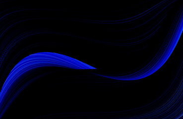 Obraz premium abstract blue and black are light pattern with the gradient is the with floor wall metal texture soft tech diagonal background black dark clean modern.