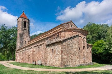 The Monastery of Sant Joan de les Fonts is located in the town of Sant Joan de les Fonts in the province of Girona, Spain.