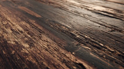 Obraz premium Dark Wood Texture Close-up