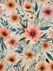 Abstract floral background