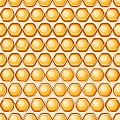 Honeycomb cartoon cute background.
