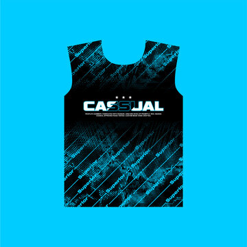 cassual pattern vintage t-shi...