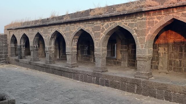 21 January 2026, Shikhar Shingnapur, The memorial of Chhatrapati Shivaji Maharaj Near Shingnapur Temple, Shingnapur is an important religious place in Satara, Maharashtra, India.