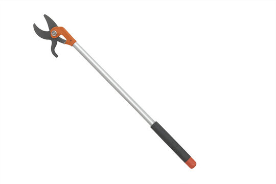 Pole pruner for gardening and tree trimming