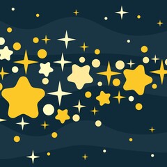 Galaxy and star night background.