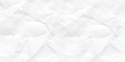 Obraz premium white crumpled paper. Clean white paper. Top view.