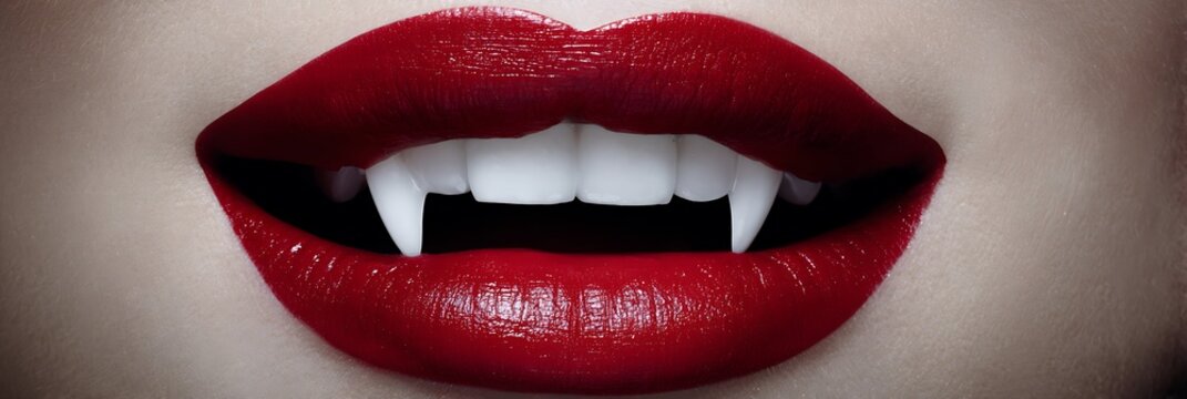 vampire lips, poster, design