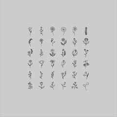 vector illustration of an abstract background with numbers