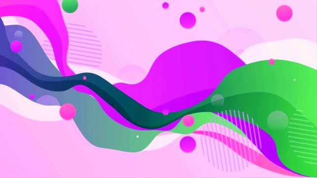 abstract color motion wave background
