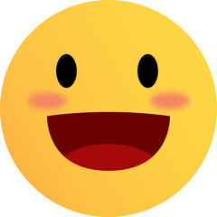 Fototapeta premium Big Grin / Glee Face