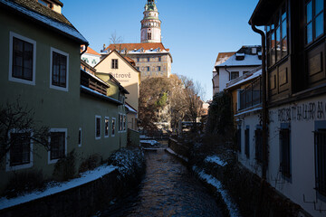 Cesky Krumlov, the most beautiful city in the guilds