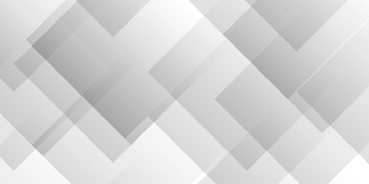 Vector abstract background seamless line. Abstract minimal geometric white and gray light background design. white transparent material in triangle diamond and squares shapes in random geometric.