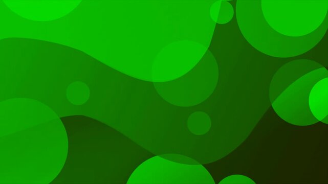 abstract line green design motion wave background
