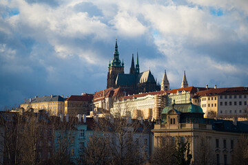 winter nature around Lake Most