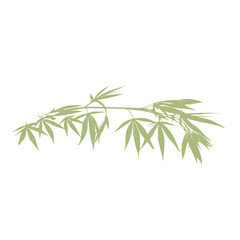 Obraz premium Cannabis branch illustration