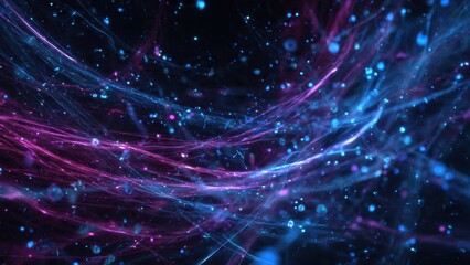 Obraz premium Abstract Futuristic Space Background