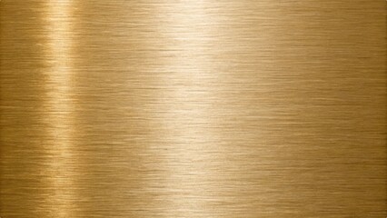 A close up view of a textured brushed gold metal surface with subtle light variations