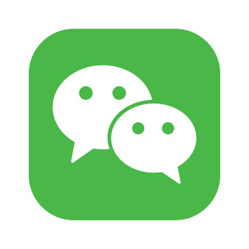 WeChat logo icon on a transparent background