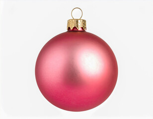 장식-성탄절-크리스마스-크리스마스 장식-트리 장식-오너먼트-오너먼트 볼-트리 오너먼트-레드-흰색 배경