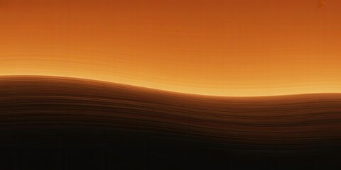 Dramatic sunset over desert dunes