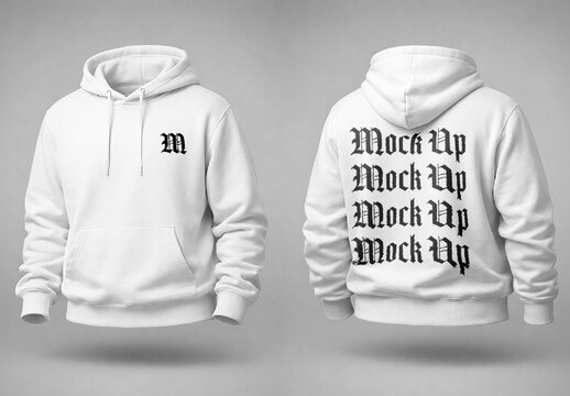 Hoodie Apparel Mockup