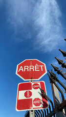 Quebec French Stop Sign