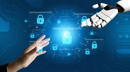 An AI assistant provides active network security by monitoring data encryption. This automated...