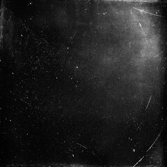 Fototapeta premium grunge overlay effect with scratch and dust on black