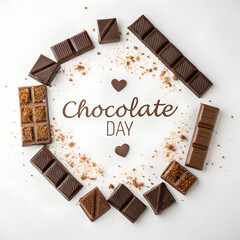 Chocolate Day Celebration, Dark Chocolate Delight, Sweet Chocolate Treats, Gourmet Chocolate Love, Chocolate Gift Ideas