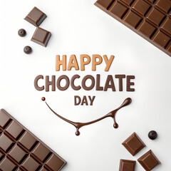 Chocolate Day Celebration, Dark Chocolate Delight, Sweet Chocolate Treats, Gourmet Chocolate Love, Chocolate Gift Ideas