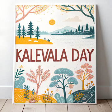 Kalevala Day Celebration, Finnish National Heritage, Kalevala Epic Art, Finland Folk Culture, Traditional Finnish Legends
