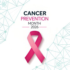 Cancer Prevention Month Awareness, Cancer Prevention Month Health Campaign, Cancer Prevention Month Medical Concept, Cancer Prevention Month Awareness Banner, Cancer Prevention Month Healthcare Design