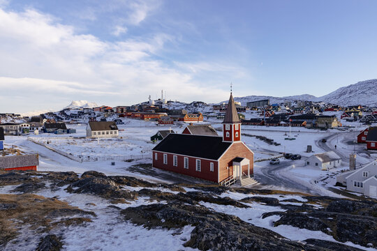 Church in Nuuk, Greenland.