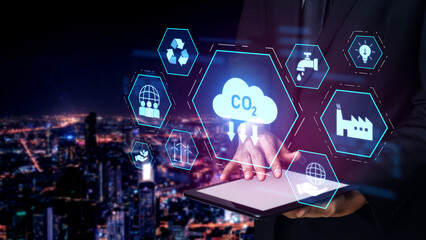 Carbon reduction at the center of sustainable strategies, including renewable energy, recycling,...