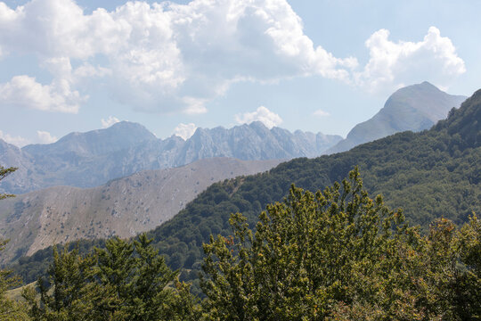 The landscape at lagastrello