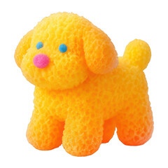 PNG Bright fluffy toy dog © Rawpixel.com