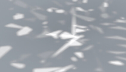 Abstract caustics diamond shadow falling background
