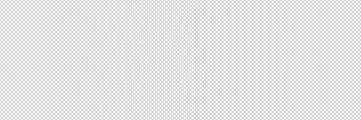 Mosquito net texture. Seamless pattern of nylon lace, plastic or metal mesh. Simple background with diagonal weave, line grid. Insect protection, window mesh, fish net. Vector isolated illustration © chizhovao