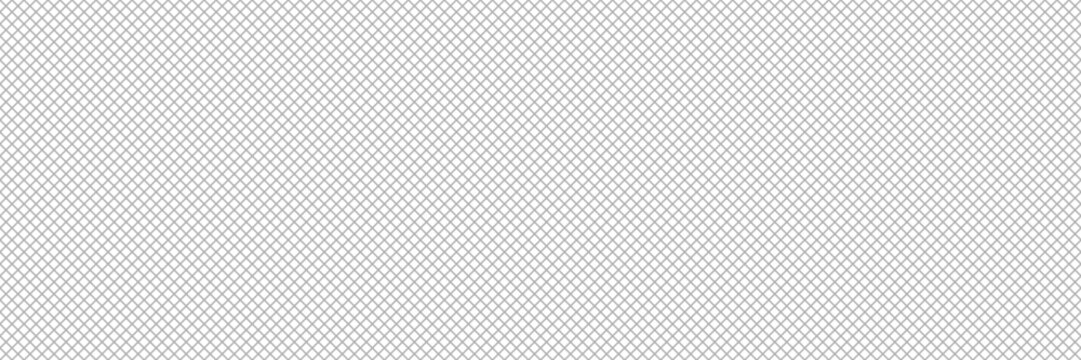 Mosquito net texture. Seamless pattern of nylon lace, plastic or metal mesh. Simple background with diagonal weave, line grid. Insect protection, window mesh, fish net. Vector isolated illustration