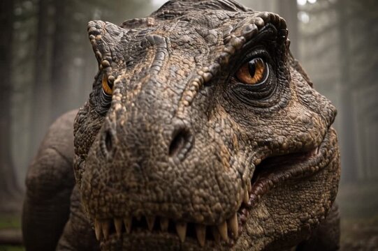 detalhe TREX, olha para a camera 