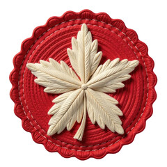 A decorative plate with a natural leaf design, perfect for a rustic table setting or as a unique gift