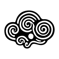 Chinese new year ornament element vector illustration isolated png