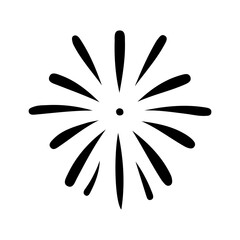 Fototapeta premium Chinese new year decorative element hand drawn vector isolated png