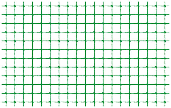 スポーツ用ネットのシームレスパターン（手描き風・グリーン）｜Sports Net Seamless Pattern