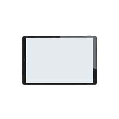 Modern Tablet Computer with Blank Screen