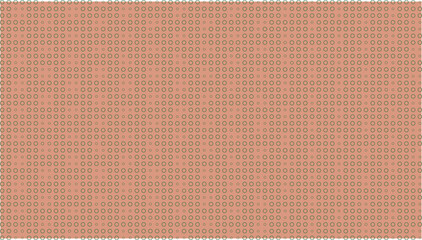 Subtle Gradient of Circles on a Peach Background