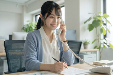 オフィスのビジネスシーン　ビジネスウーマン