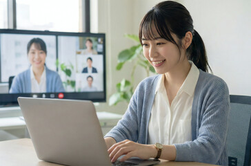 オフィスのビジネスシーン　ビジネスウーマン