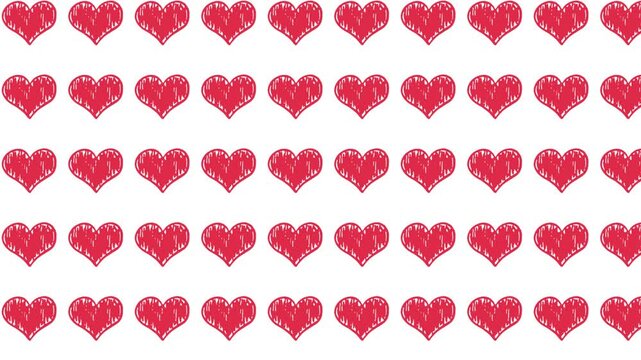 Valentine&rsquo;s Day Seamless Heart Background