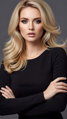 Fototapeta premium Portrait of a beautiful girl.
